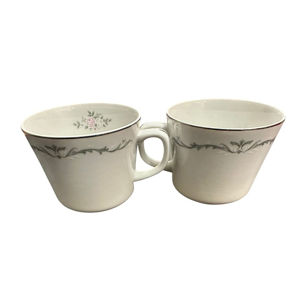 SET OF 4 Signature Collection Fine China Petite Bouquet 114 Japan COFFEE TEA CUP